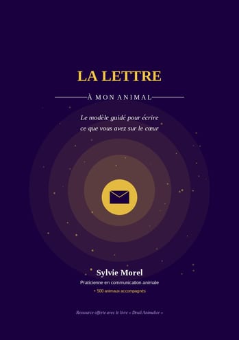 Lettre à mon animal